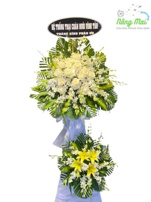 vong-hoa-dam-tang-dat-hoa-online-dien-hoa-nang-mai-florist